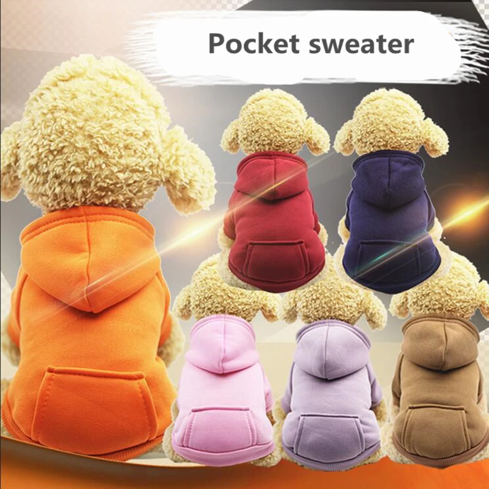 

Dog Sweater Pet Clothes Warm Winter Outfit Coats Apparel Fashion Costume Long Lasting Wear Easy On Off Size Chart