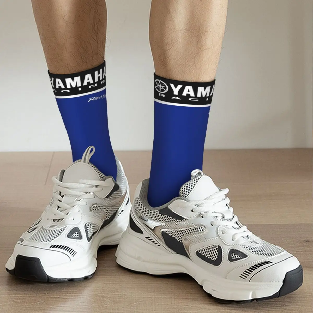 Y-Yamahas Theme Design All Season Socks Merch for Female Male Sweat Absorbing Dress Socks