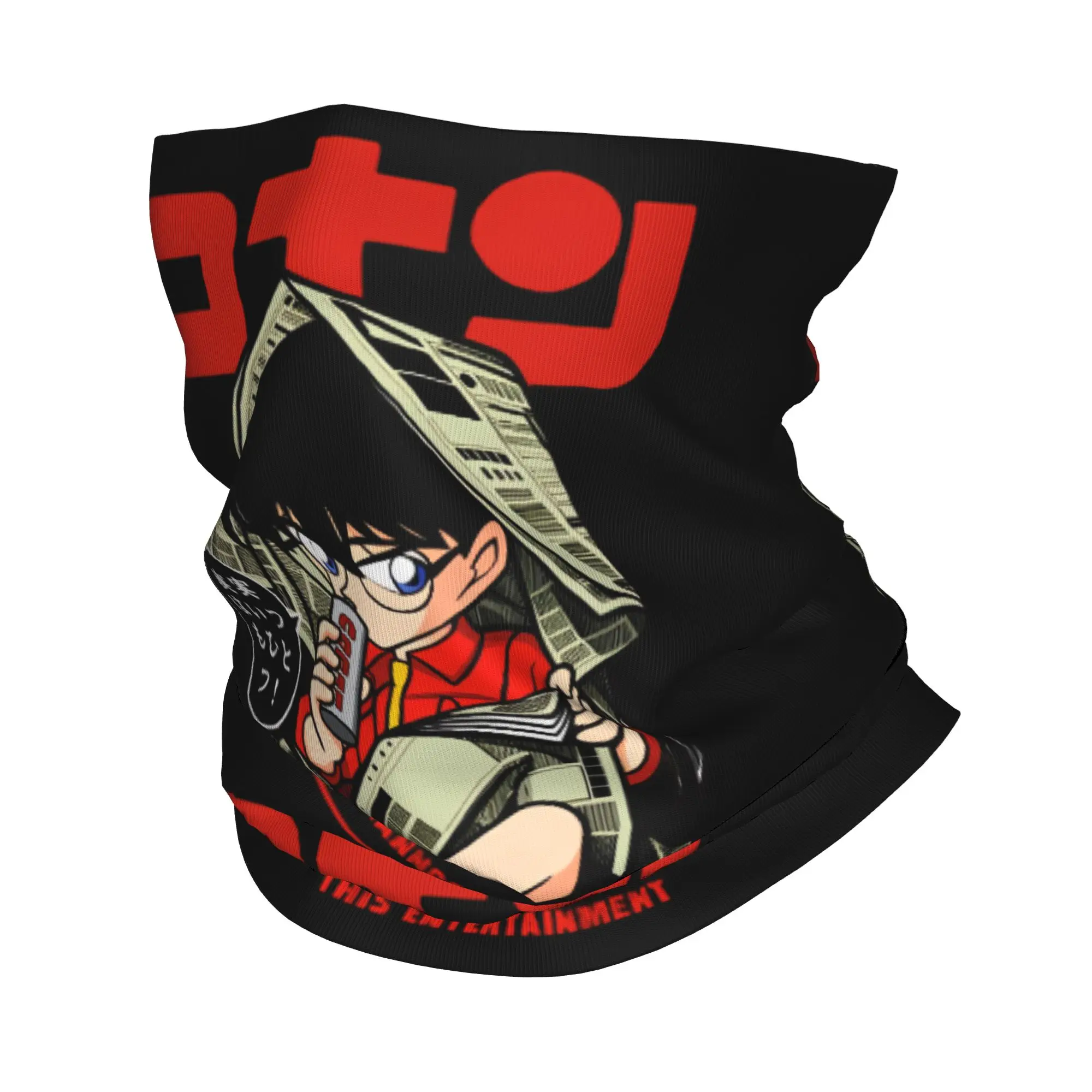 Detective Conan Manga  Bandana Neck Gaiter UV Protection Face Scarf Cover Women Men Anime  Headband Tube Balaclava