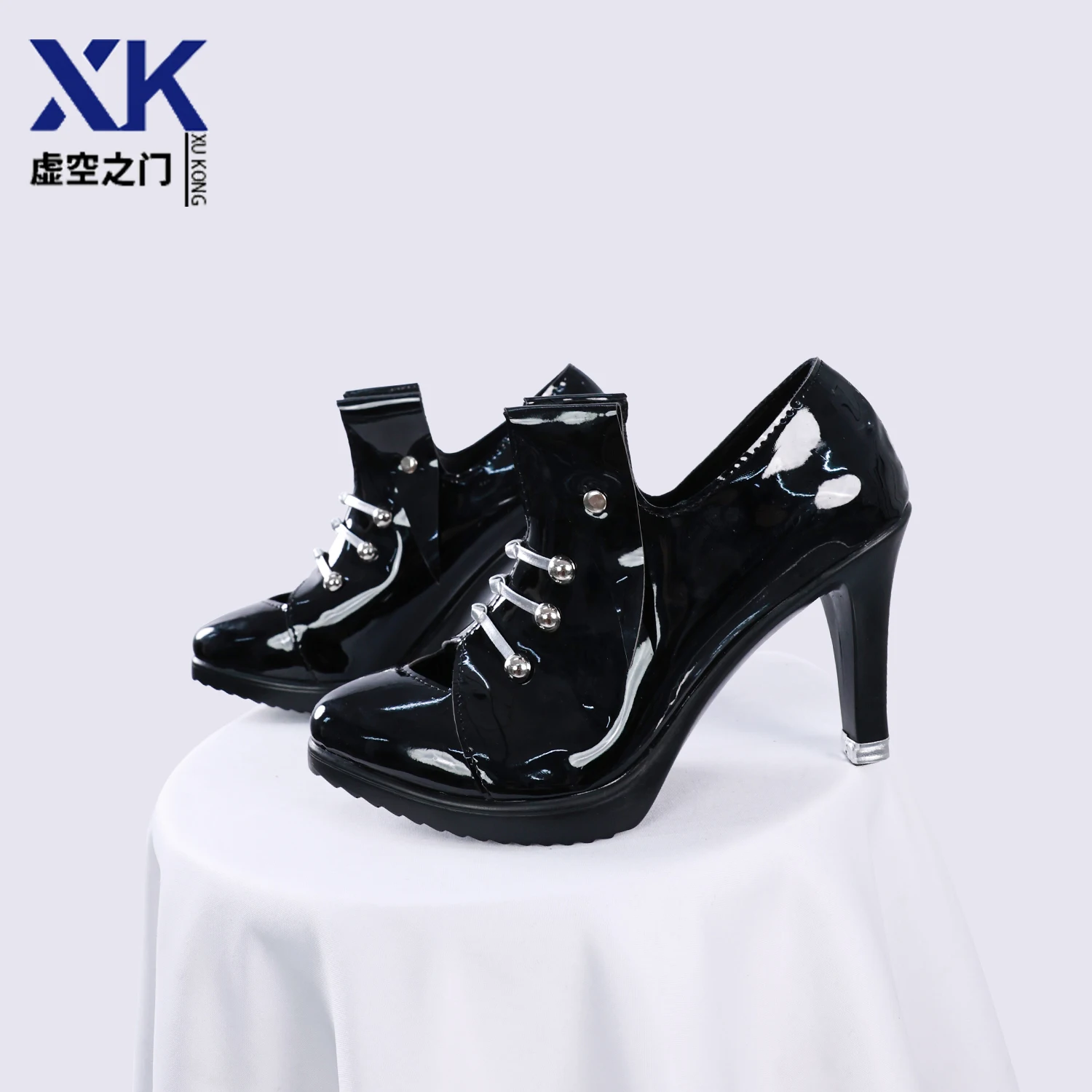 Anime Game Arknights Entelechia Cosplay Shoes Carnival Halloween