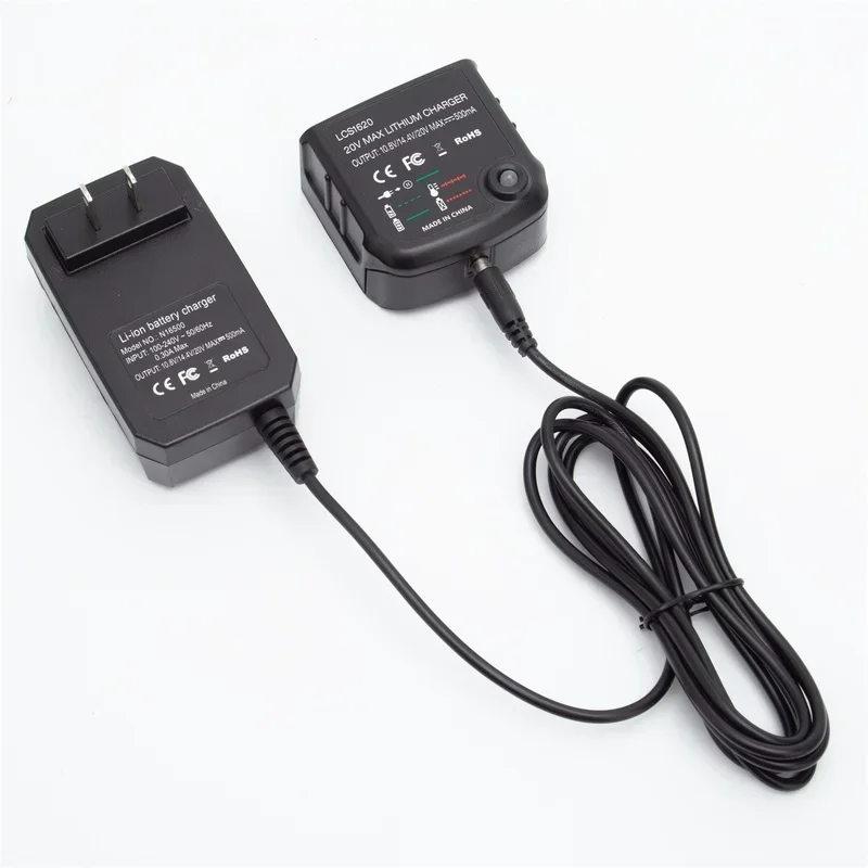 Adecuado para Black & Decker batería de iones de litio cargador dividido herramienta eléctrica broca destornillador herramienta accesorios de batería