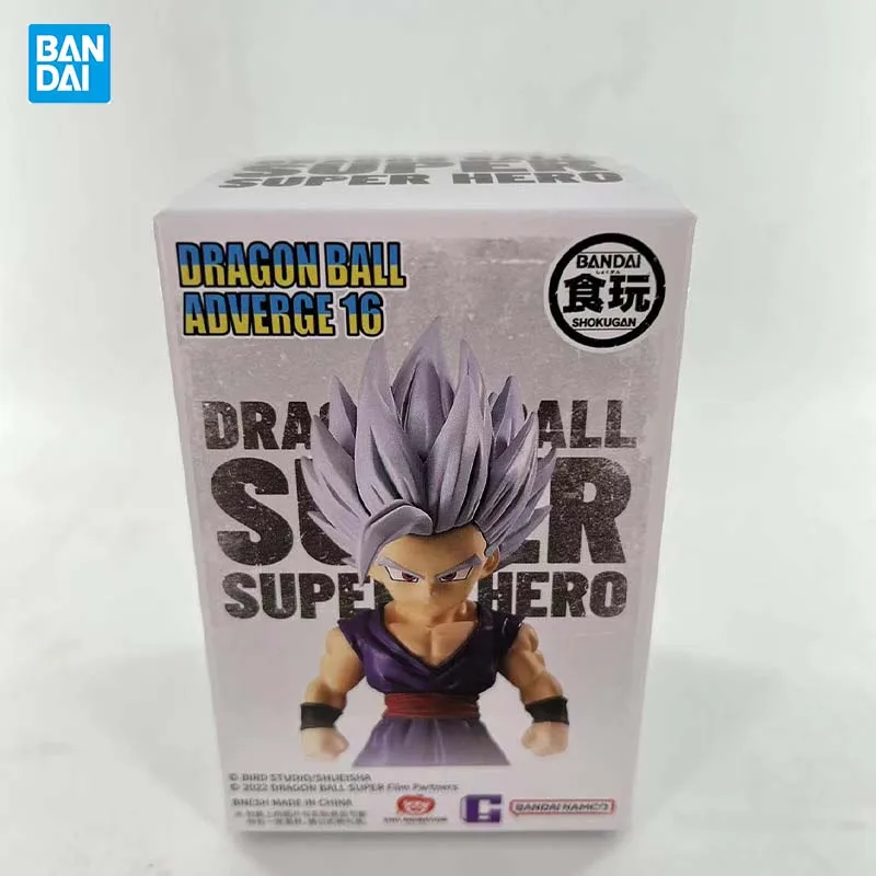 Bandai Digimon Gacha kapsułka pudełko z niespodzianką Dragon Ball drugi pocisk Gohan Super Saiyan Gashapon Anime figurka zabawka dla kolekcjonerów