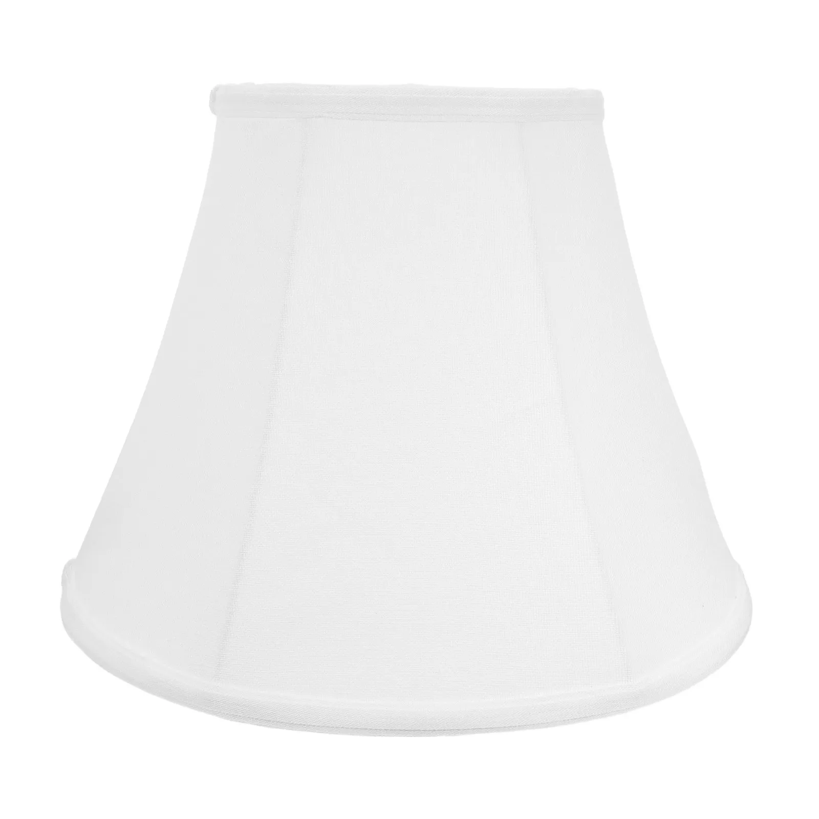 Foldable Bell Lampshade Linen Fabric 13x9x7 Tapered Replacement Lamp Shade for Living Room Bedroom Kitchen Modern Lampshade