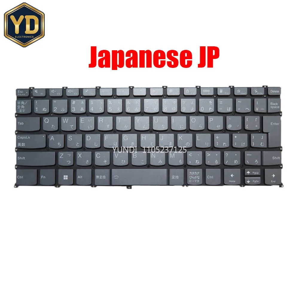 YD English US UK JP FR GR Keyboard For Lenovo For ThinkBook 14p G2 ACH G3 ARH For ThinkBook 14s G2 ITL Yoga G2 IAP G3 IRU Yoga I - view 3
