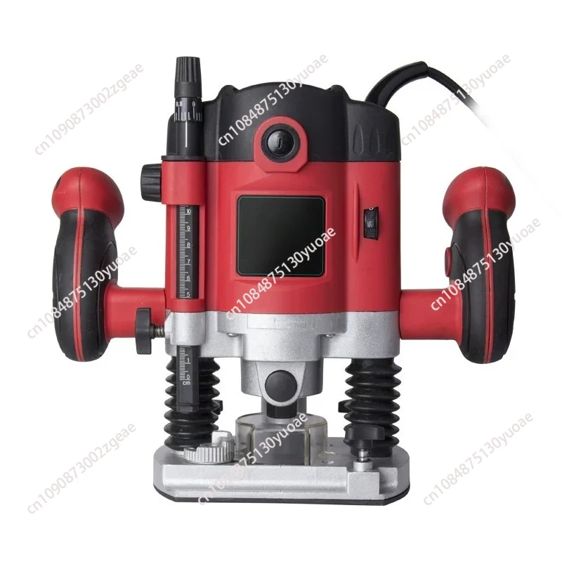 1500W Woodworking Electric Trimmer  Wood Engraving Slotting Trimming Machine Carving Router Slotting With Milling Cutter