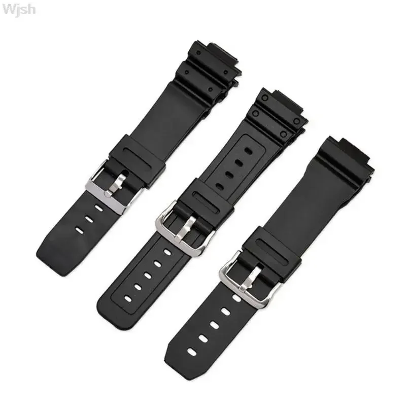 16mm Silicone Watchband for Casio G-Shock 9052 5600 6900 Series Strap Men Rubber Sport Waterproof Replacement Band Accessories