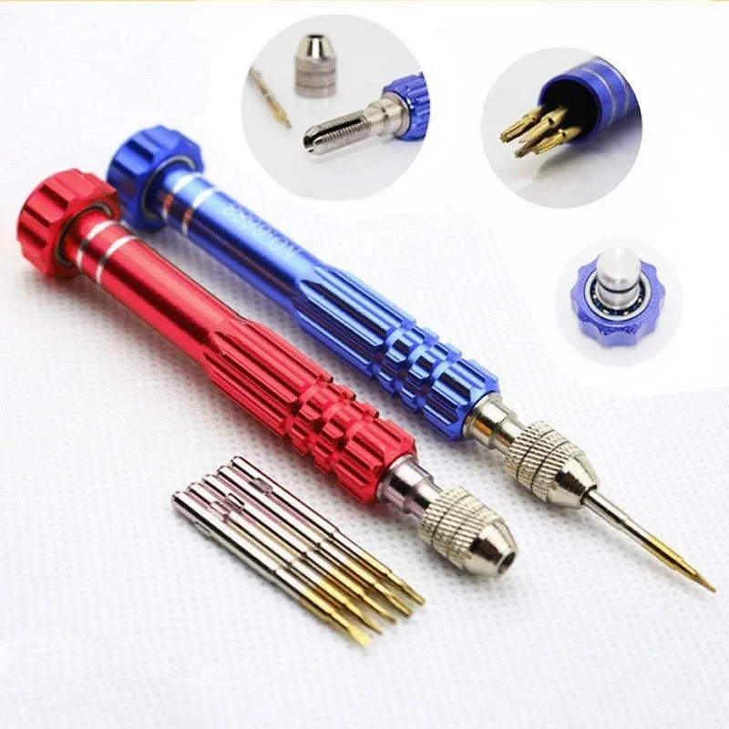 5 in 1 Screwdriver Repair Kit Phone Opening Pry Tools Screwdriver Set Mobile Phone Repair Tools For iPhone Huawei Xiaomi Samsung