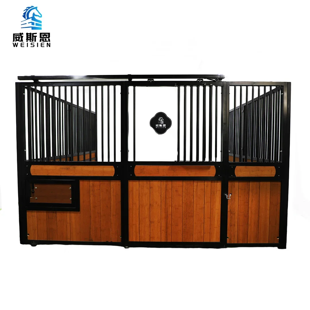 Hot sale Portable Horse Stable with Used Wood Design for Farms Used Stable for Horses with Doors for Sale