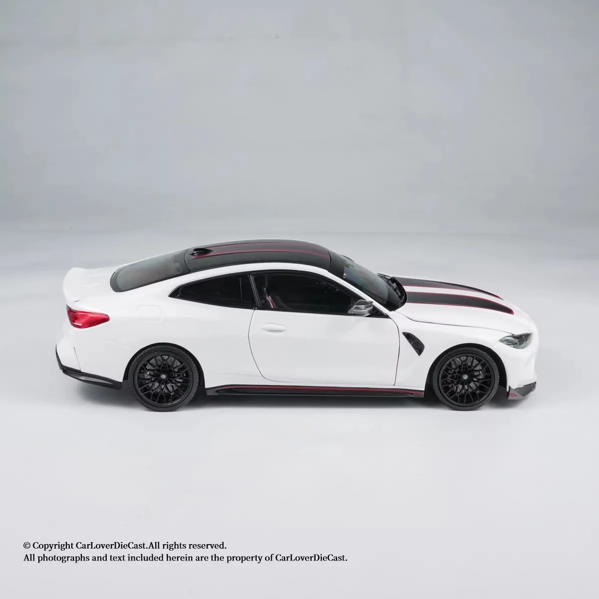 Minichamps 1/18 BMW M4 CSL 2023 Matt Grey | Full Open Diecast Car Model limited version collection cars model boy birthday gift