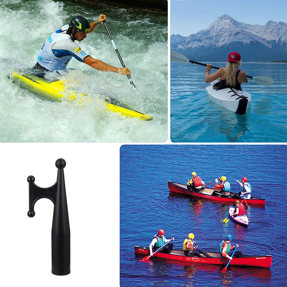 

2 pcs Black Nylon Boat Hook Suitable 28mm Poles Durable Marine Accessories Home Garden School Corrosion Resistant Boat Hook