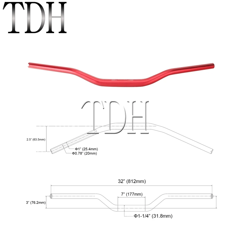 Moto 1 "25Mm 28Mm 32Mm 38Mm Handle Bar Cnc Billet Tracker Stuur Pullback Bars Voor harley Sportster XL883 XL1200 Xl 883 Dyna