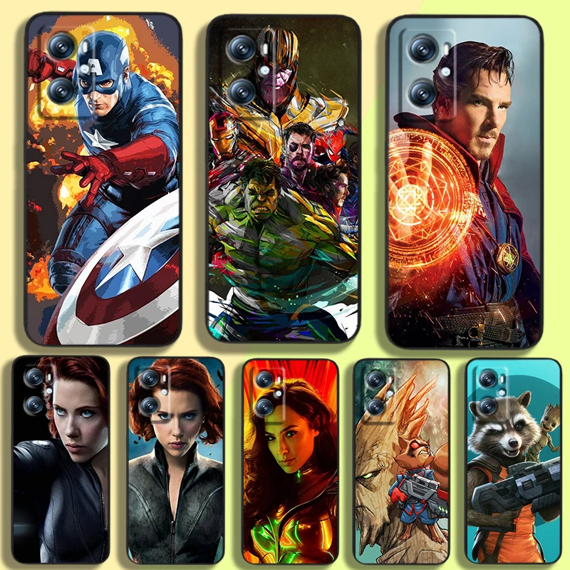 

Marvel Avengers Doctor Strange For OPPO Find X6 X5 X3 A54S A5 A94 A16 A53S A57 A74 A72 A98 A78 A96 A9 5G Black Soft Phone Case