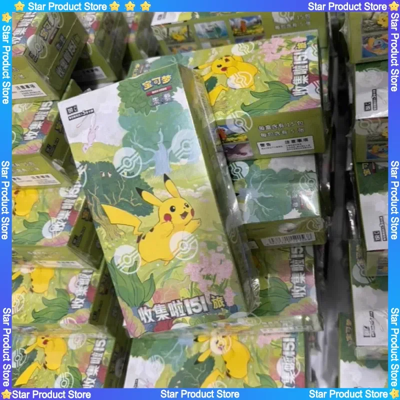 151 Pkm Ptcg Cards From Scarlet And Violet Vol 3 Chinese Booster Pack In Stock Surprise Gift Toys For Card Collectors