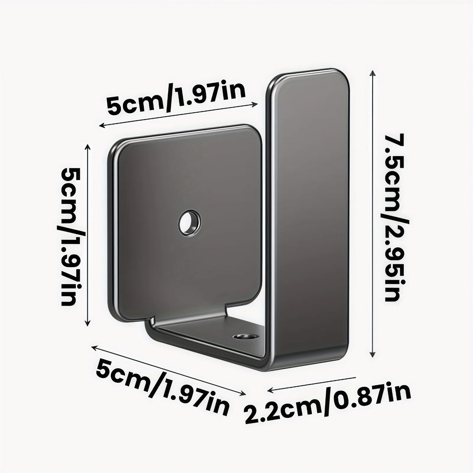 2/4/6pcs Wall-Mounted Router Set-Top Box Organizer No-Drill Multi-Purpose Cable Management Shelf for WiFi Devices Storage image 6