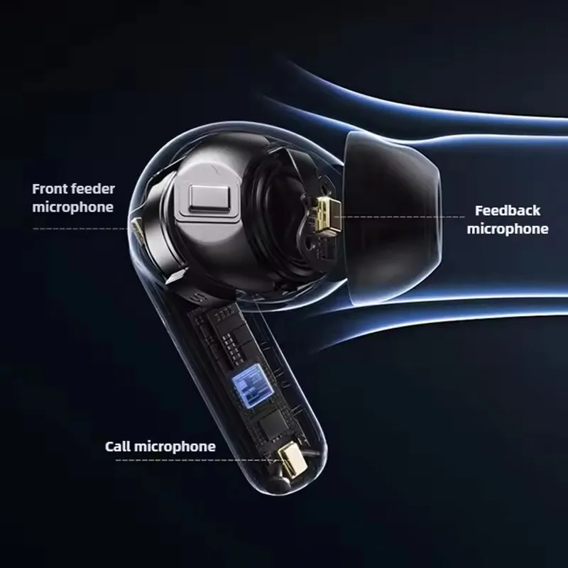 سماعات Bowie M3s سماعة لاسلكية تعمل بالبلوتوث 6.0 سماعات TWS التكيف للحد من الضوضاء سماعات أذن Hifi LDAC سماعة الألعاب Pro