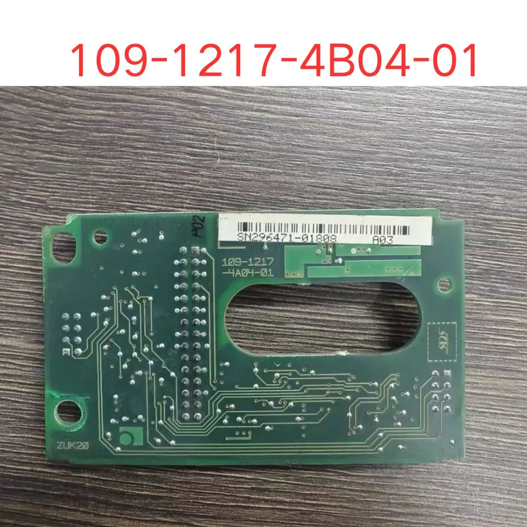 Second-hand test OK 109-1217-4B04-01 Control Card Fast delivery