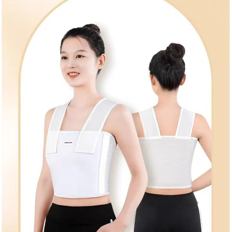 Adjustable Rib Fixation Belt Thoracic Spine Fracture Protector For Chest Surgery Elastic Rehabilitation Belt Pressure Bandage