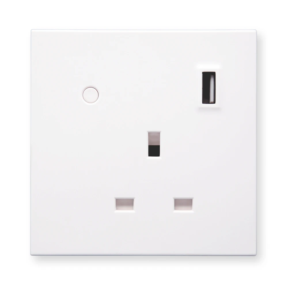 

LerLink 13A Wi-Fi умный монитор питания вилка настенная розетка Alexa умный дом Tuya розетка