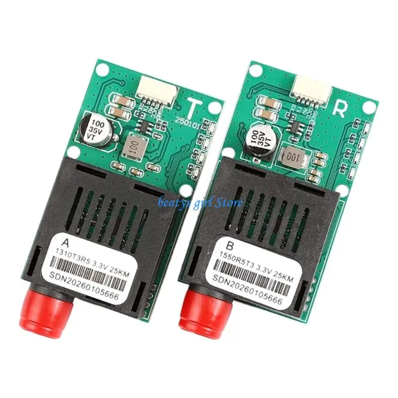 C7AB Fiber Optics Transmitter Receiver Module For Drones Supports 25Km Long Ranges