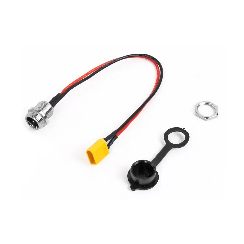 XT60 XT30 3-Pin Ladeanschluss GX16 für VSETT 8/8+/9/9+/10+/11+ für ZERO 8 9 10 8X 10X 11X für Speedual E-Scooter Steckdosen-Stecker-Teil – Detail 10