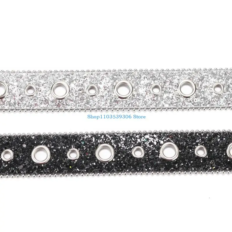 400A النمط الغربي رعاة البقر بلينغ حجر الراين مشبك حزام كامل الترتر حزام للكبار