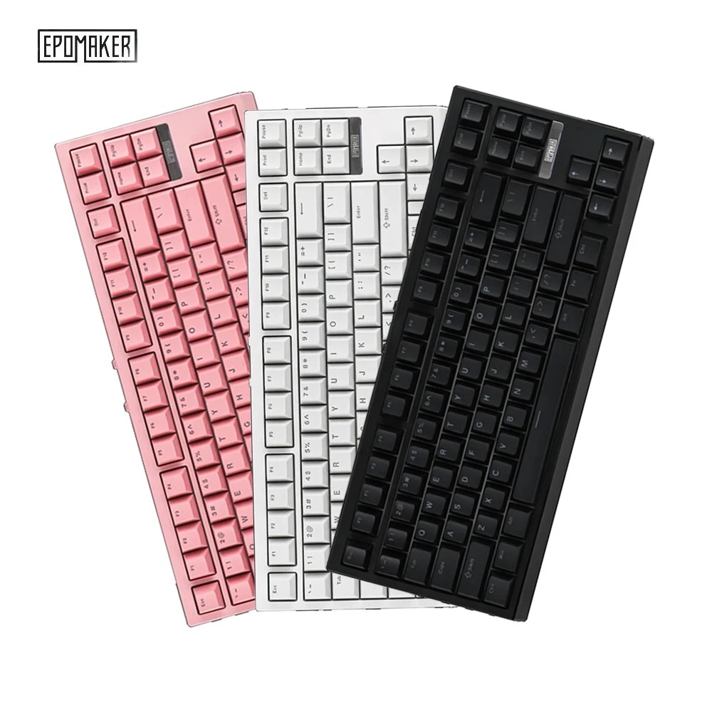 

Epomaker G84 Mechanical Keyboard Tri Mode Gasket RGB Wireless Bluetooth Gamer keyboard Hot Swap Customized gaming accessories