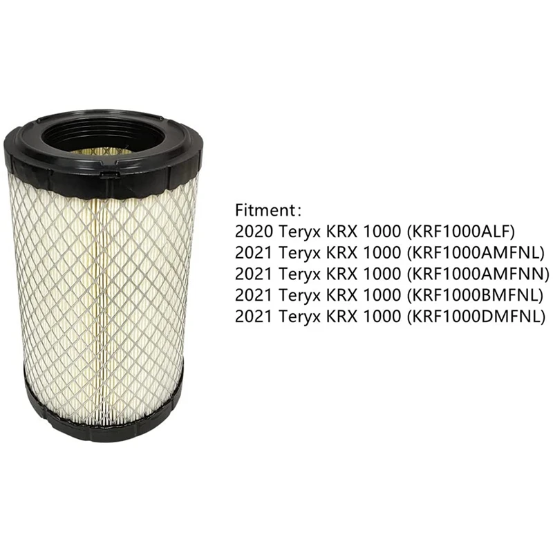 For 2020-2022 Kawasaki Teryx Krx 1000 Air Filter Elements 11013-0782