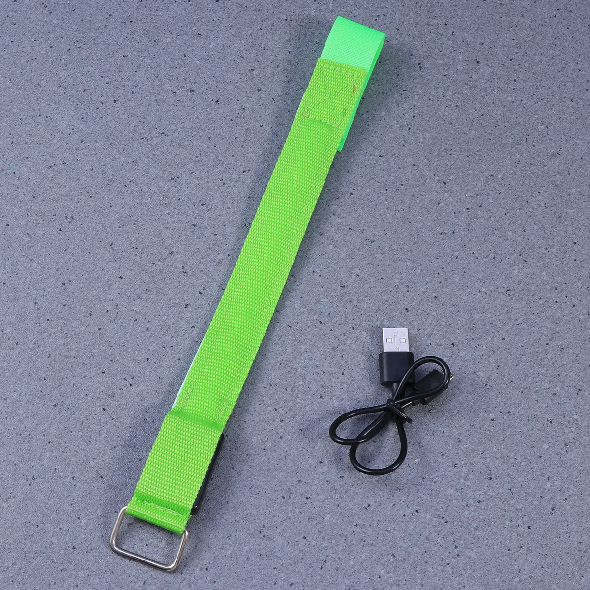 

Usb Rechargeable Led Armband Light High Visibility Slap Band For Night Cycling Hiking 3 Flash Modes Comfortable Wrist Ankle Arm