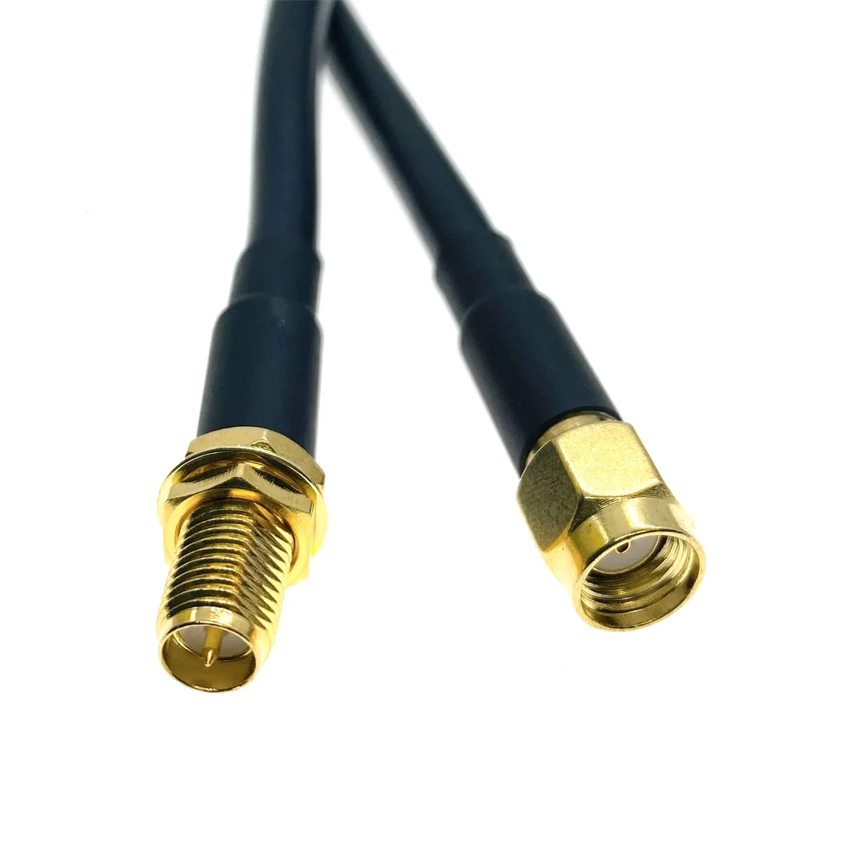 RG58 Coaxial Cable RP SMA Female to RP SMA Male Extension Cable WiFi Antenna GPS Low Loss Antenna Coax Cable