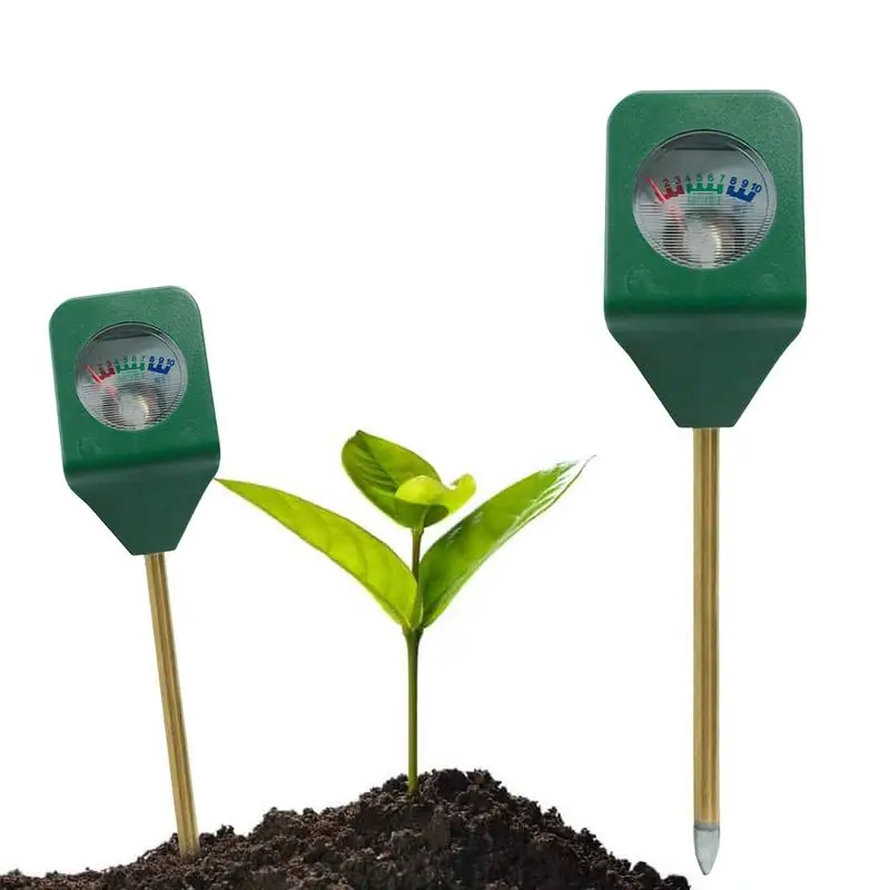 3 In 1 Soil Ph Meter Sunlight Ph Tester Garden Flowers Soil Moisture Sensor Meter Plants Acidity Moisture Ph Monitor Detector