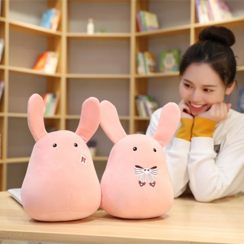 Cartoon Junior flower child gentleman plush toy soft rabbit pillow sofa decoration sleeping companion doll friend holiday gift