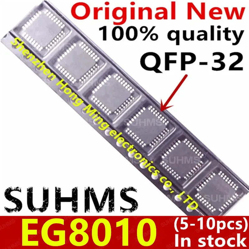 (5-10piece)100% New EG8010 QFP-32 Chipset