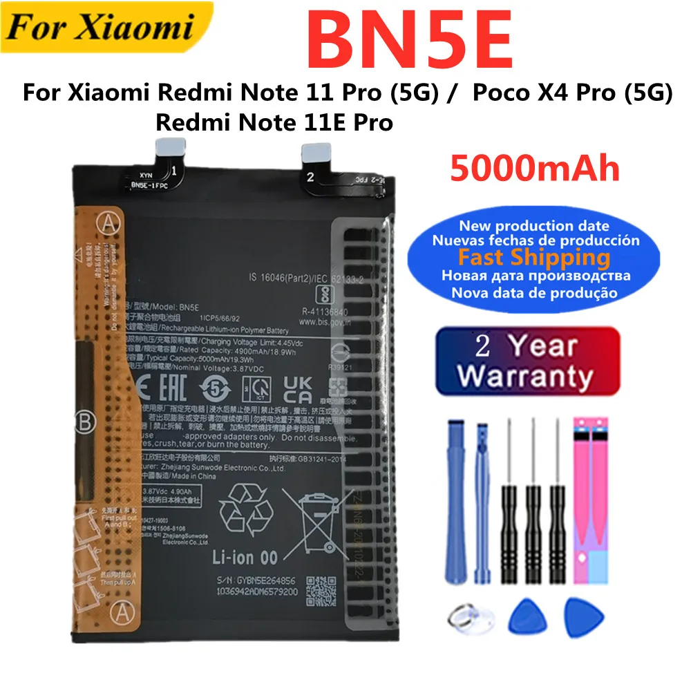 BN5G BN5J BN5F BN5E For Xiaomi Redmi Note 11 Pro /Redmi Note 11E