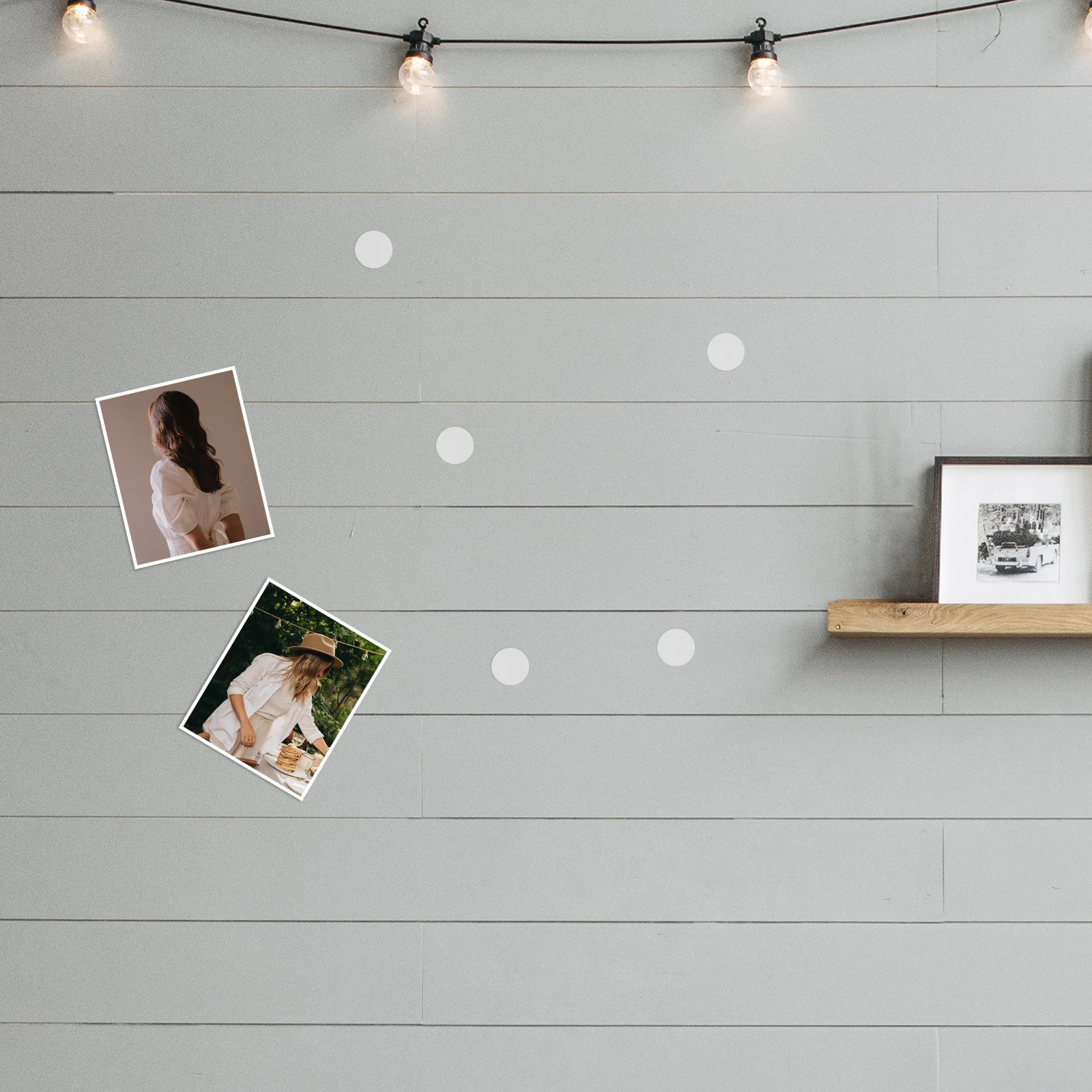 

1000pcs Balloon Fixing Glue Stickers 50 Sheets Double Sided Dot Clear Round Tape Adhesive Craft Removable Safe Strong