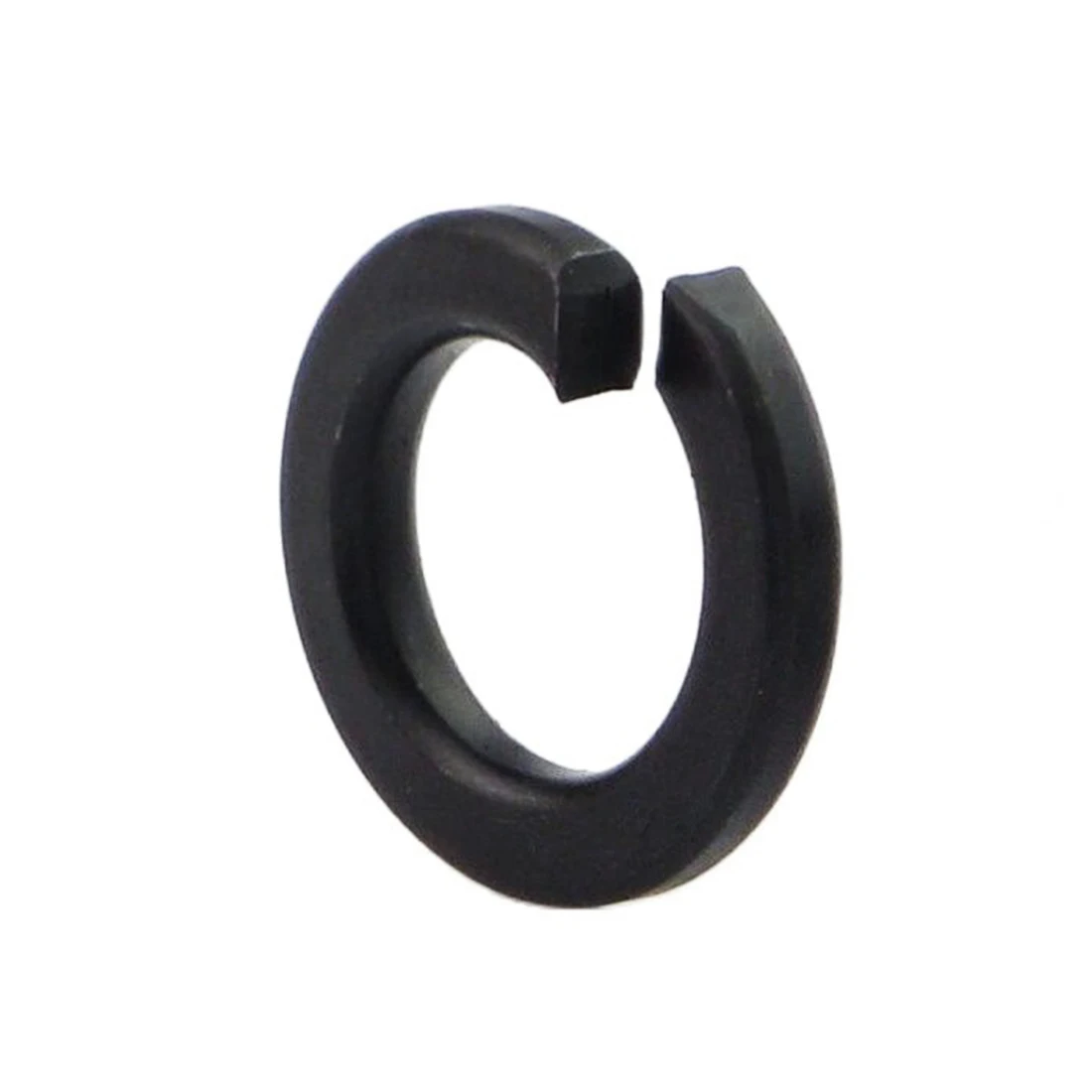 50pcs Black Spring Washer Compression Springs Electrical Lock Washer Elastic Gasket 5/16