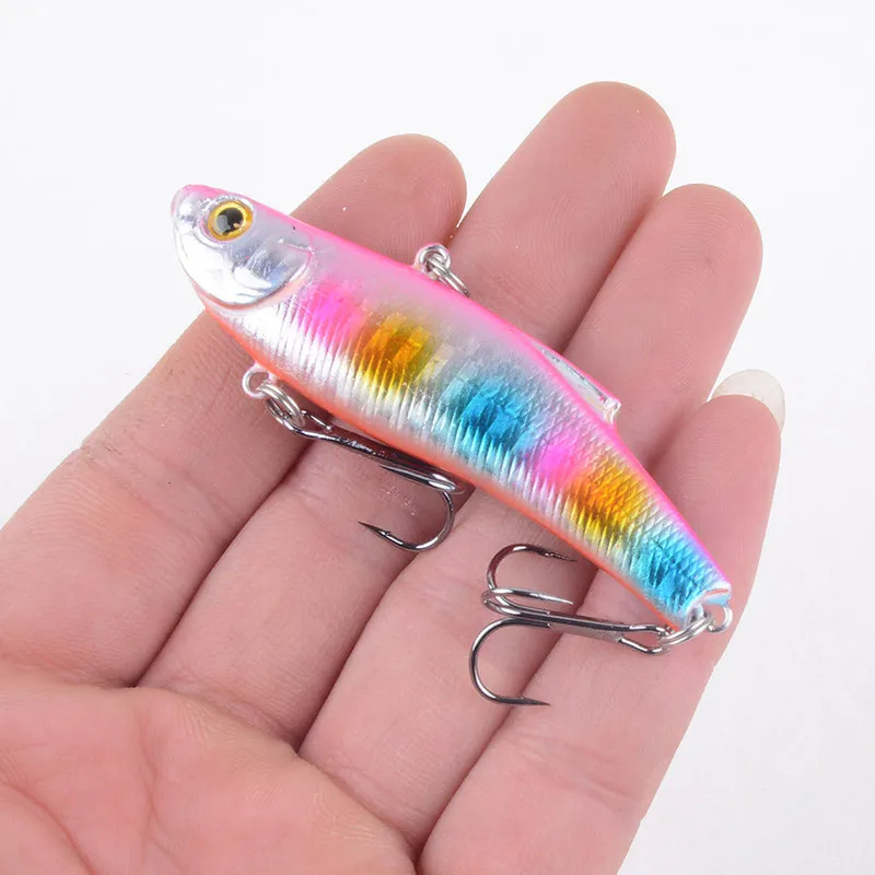 Ufishing 7cm/18g Metal VIB Bait 1Pcs Long Shot Bass Pike Fishing Lure Shore Cast Hard Bait