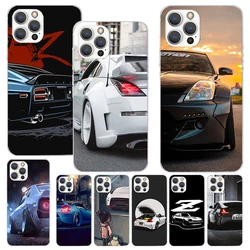 Jdm Sportwagen 350z 370z 240z Telefoonhoesje Voor Apple Iphone 15 14 13 12 11 Pro Max Mini Xs Xr X 7 Plus 8 + Se Zachte Siliconen Print S