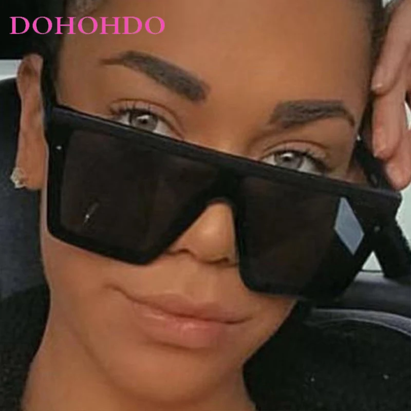 

Punk Square Frame Women Sunglasses Brand Designer Fashion Oversized Men Sunglass Drive Travel Vintage Shades UV400 Lentes Mujer