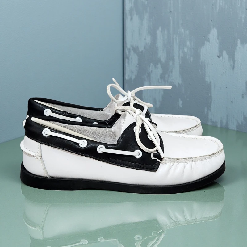 white black