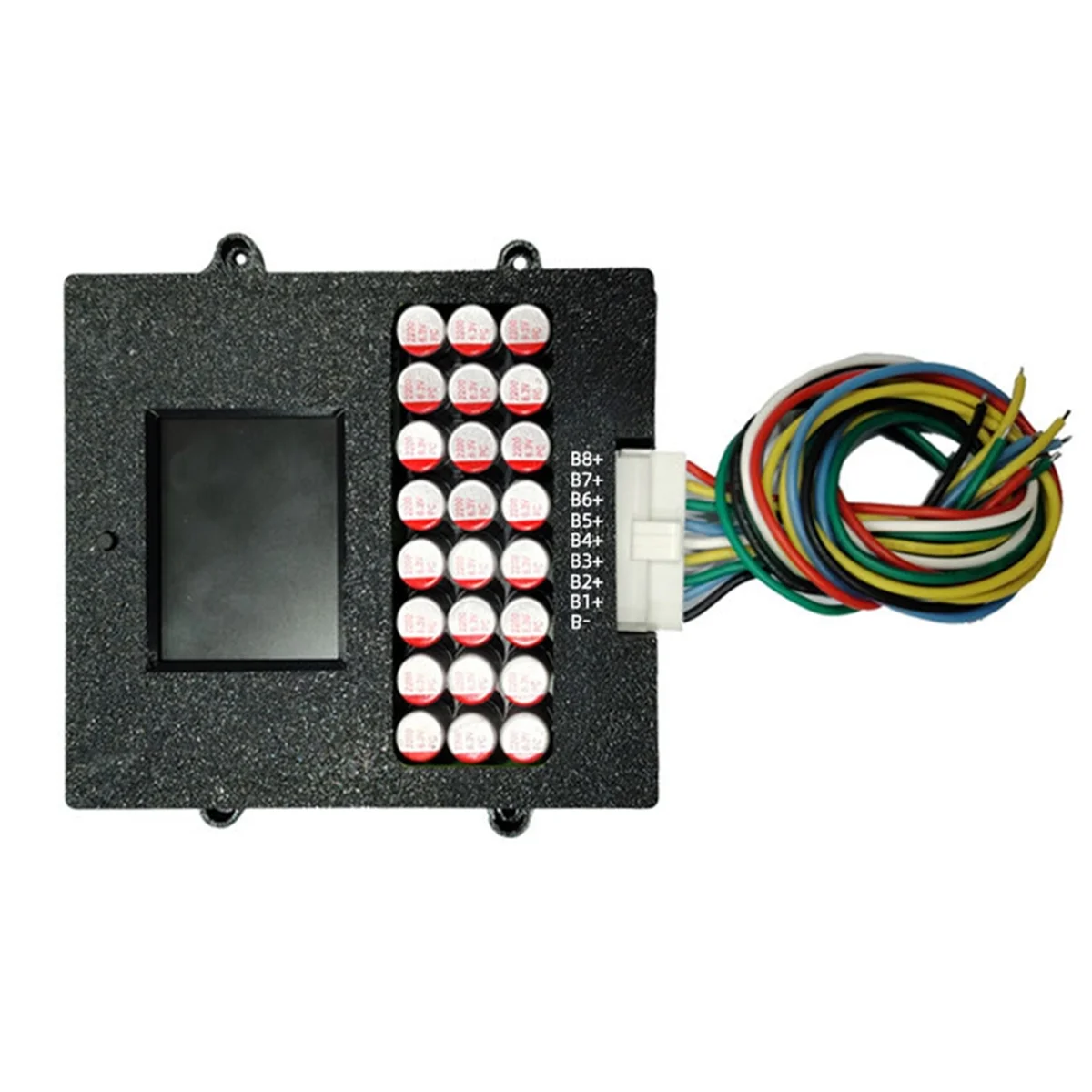 SEMOIC 8s موازن نشط مع عرض الجهد TFT Lipo/Lifepo4 بطارية جهاز قياس الجهد الكهربائي 8s 5a معادل نقل الطاقة