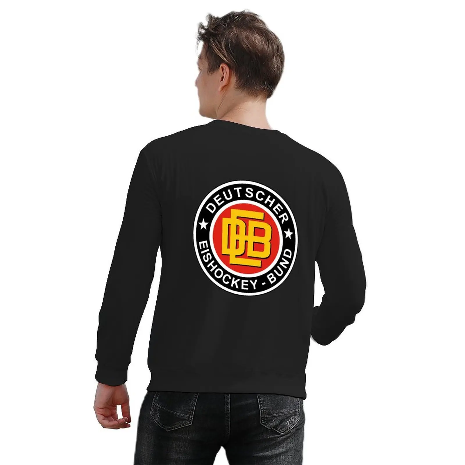 Germany Ice Hockey Team Pullover blouse autumn korean style clothes men's autumn clothes pullover