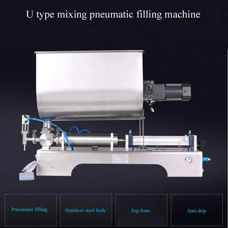 

Excellen Pneumatic Filling Machine Cream Shampoo Lotion Honey Paste Gel Peanut Butter Aerosol Liquid Filling Machine