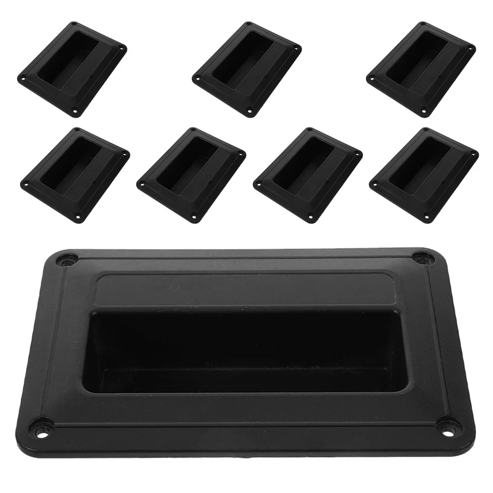Poignées latérales de haut-parleur en plastique, 8 pièces, sangle de poignée de remplacement Durable pour accessoires de haut-parleur Audio et amplificateur d'armoire