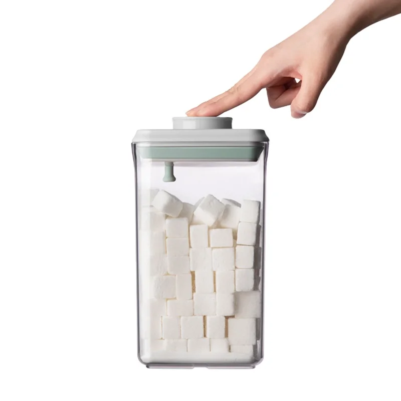 Hot Sales storage jars Refrigerator Multigrain storage boxes & bins Clear Stackable Bpa-Free Pop Up Airtight food storage