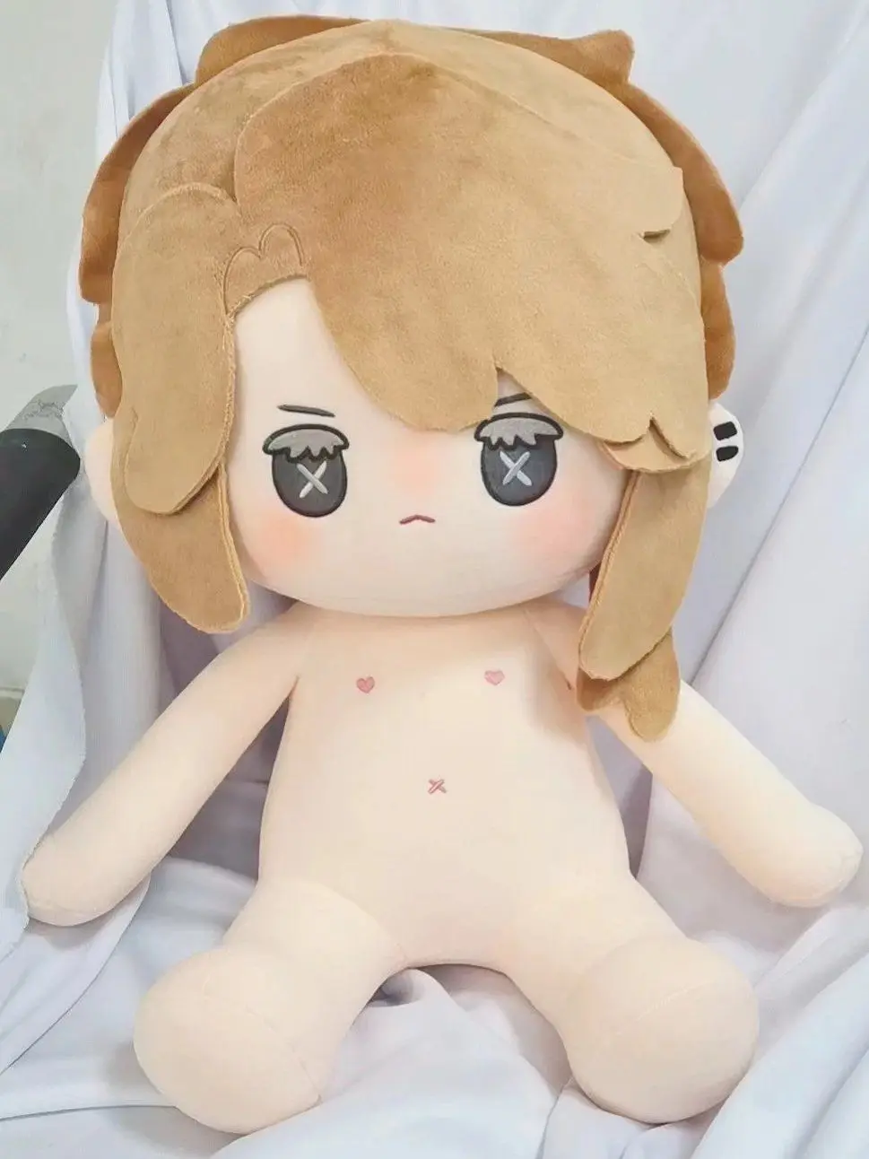 

40cm Composer Game Identity V Frederick Kreiburg Cosplay Plush Stuffed Doll Body Cotton Dress Up Clothes Plushie Pillow Toys