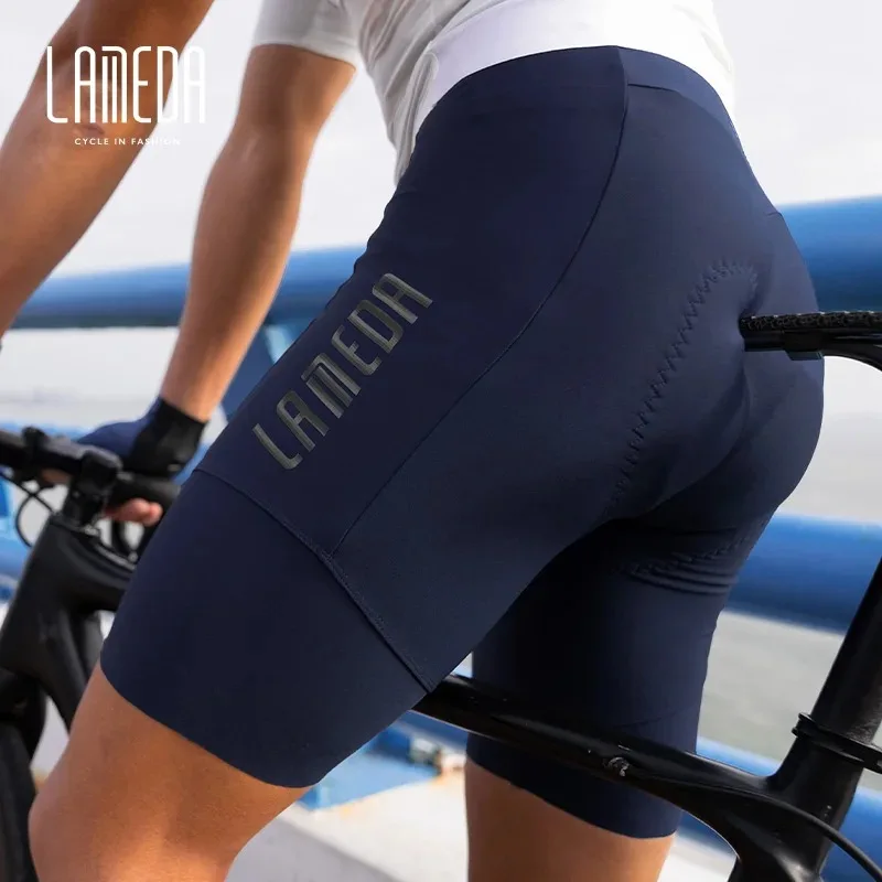 LAMEDA Summer Cycling Pants Men's Shorts Professional Breathable Mountain Road Bicycle Suspenders Pants Mountain Bike Shorts