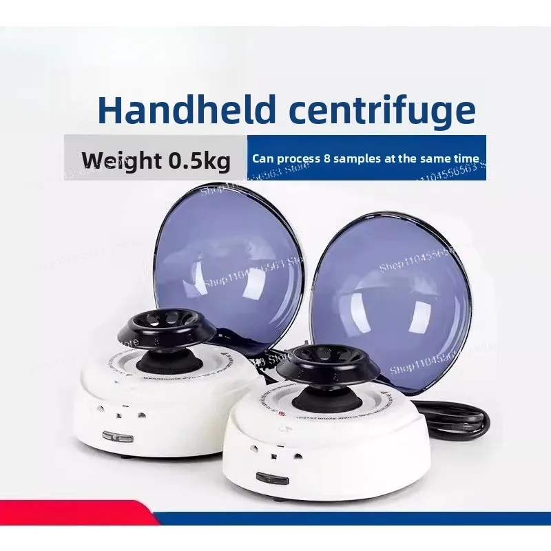 

Mini Portable Centrifuge for Laboratory, 2/1.5ml PCR Tube Centrifuge