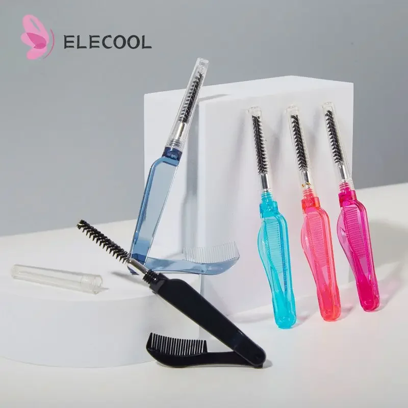 Eyelash Comb Convenient Stainless Steel High Quality Dual Purpose Makeup Tools Eyelash And Eyebrow Comb Mascara Brushes Durable