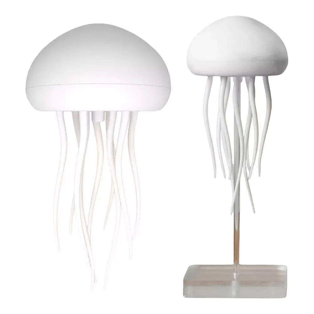 

The jellyfish Atmosphere Light With Warm Light And Full -color Gradient Jellyfish Two modes 9 Can Automatically Rotate Tentacles