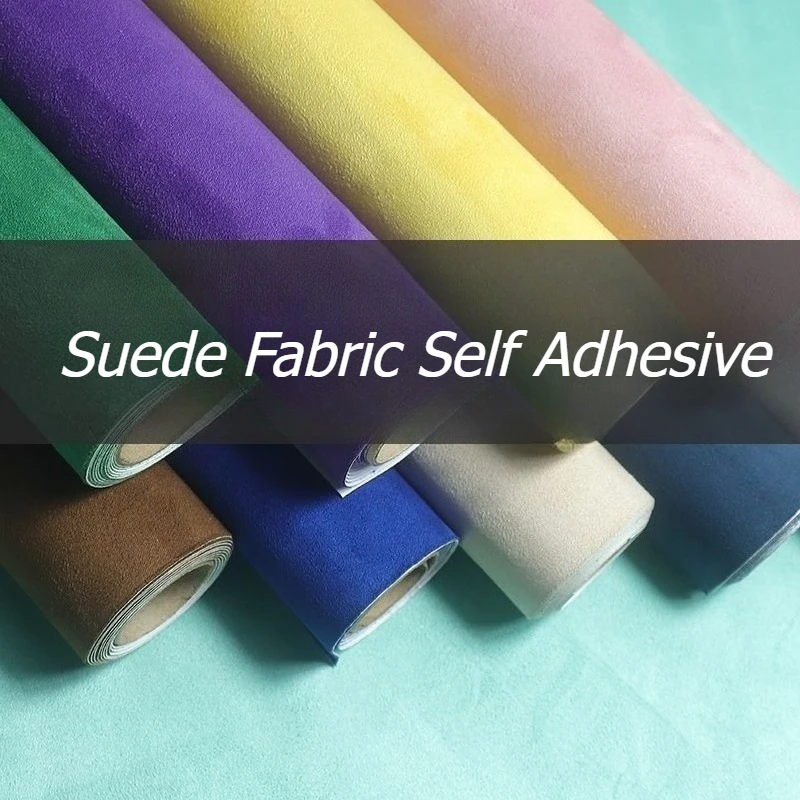 

Auto Interior Wrap Car Suede Fabric Self Adhesive Cloth Sticker Wrapping Sheet for Home Furniture Car Upholstery Repair Fabrics